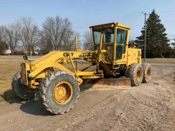 1988 CAT 140G Motor Grader With Scarifier