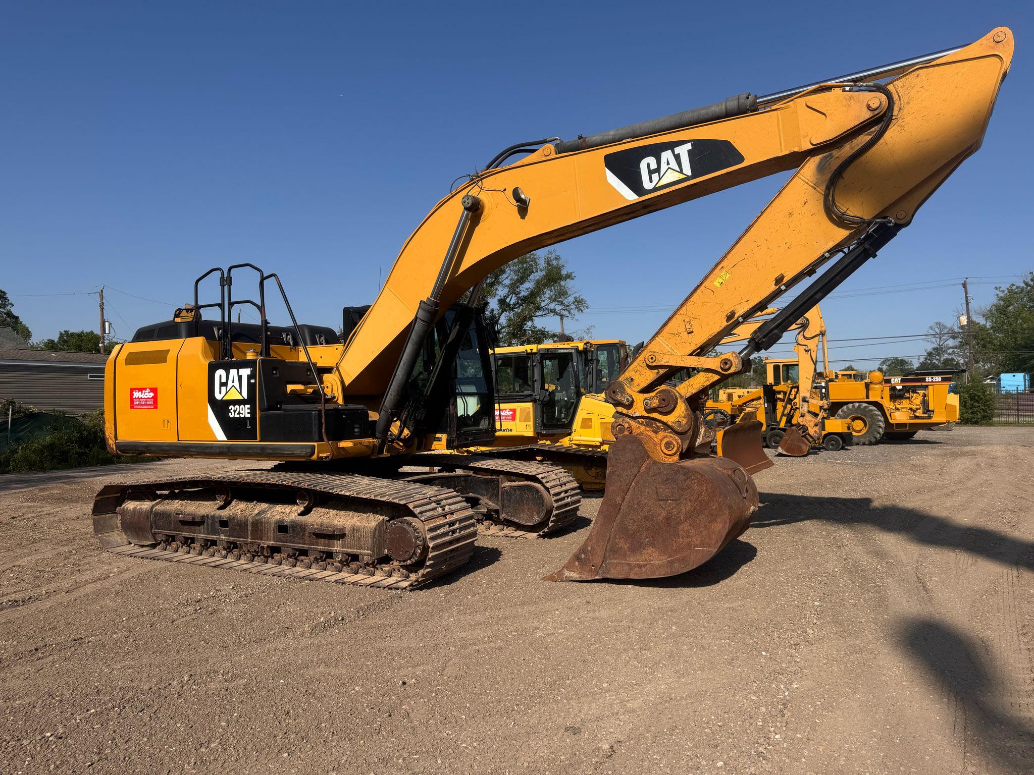 2013 CAT 329EL Track Excavator