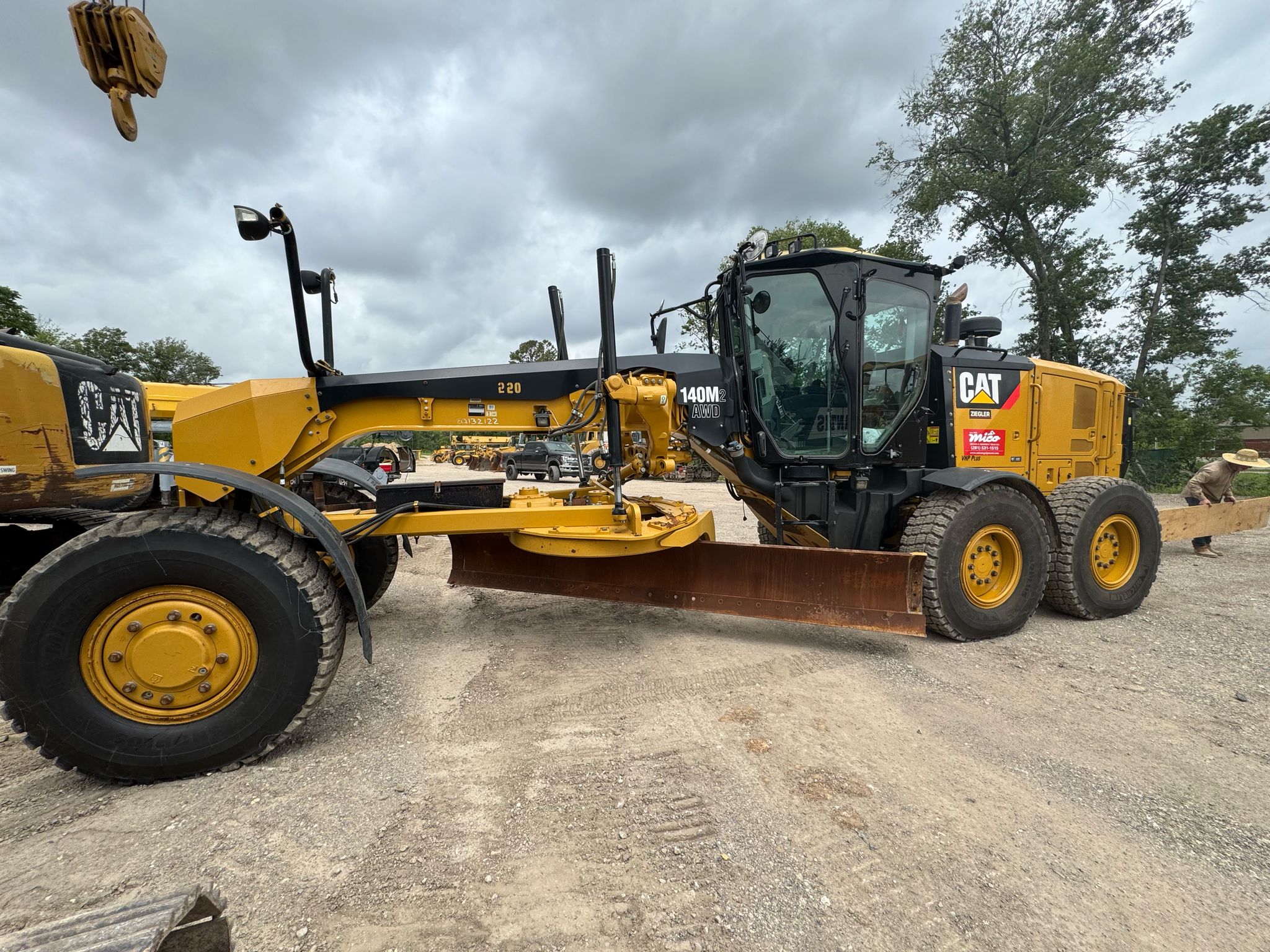 2012 CAT 140M2 AWD Motor Grader